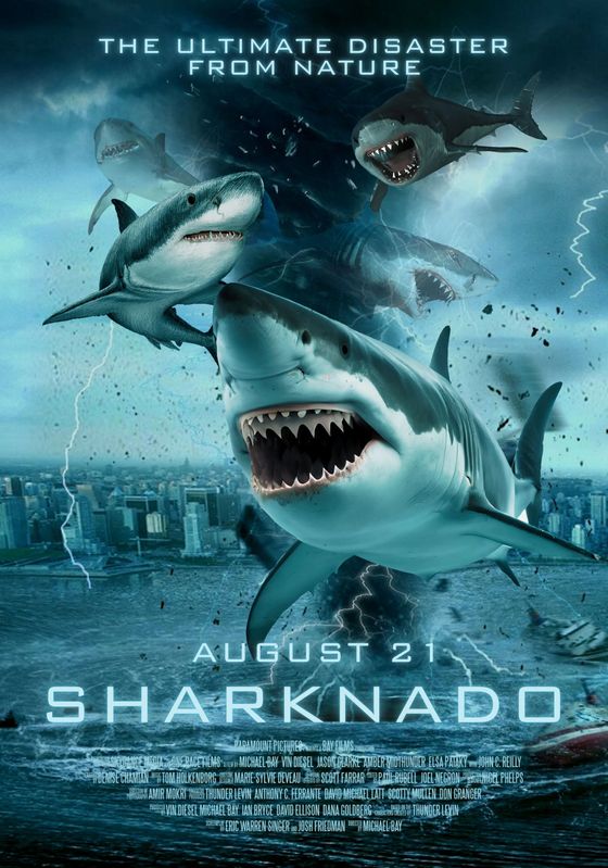 Sharknado                ฝูงฉลามทอร์นาโด                2013
